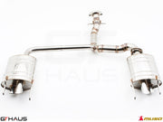 Premium stainless steel exhaust system for Lexus IS-F V8 Sedan, enhancing performance and sound. Ideal for enthusiasts.