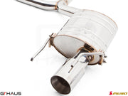 Premium stainless steel exhaust system for Lexus IS 250/350, enhancing performance and sound for V6 sedans.