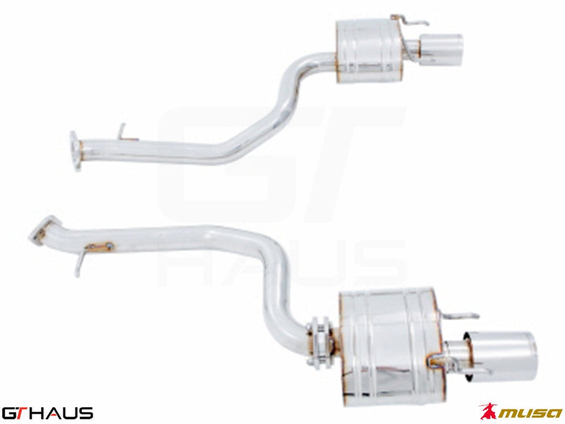 Premium performance exhaust system for Lexus IS 250/350/350F-sport AWD, enhancing sound and efficiency.