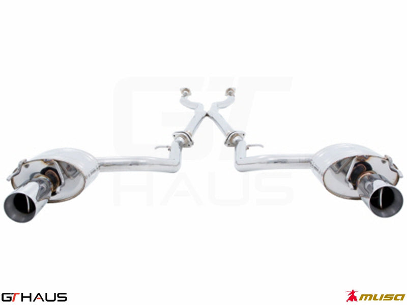 Premium exhaust system for Lexus IS 250/350/350 F-Sport AWD, enhancing performance and sound quality.