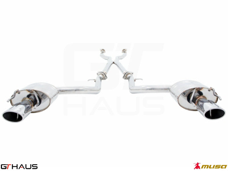 Premium performance exhaust system for Lexus IS 250/350/350F-sport AWD, enhancing sound and efficiency.