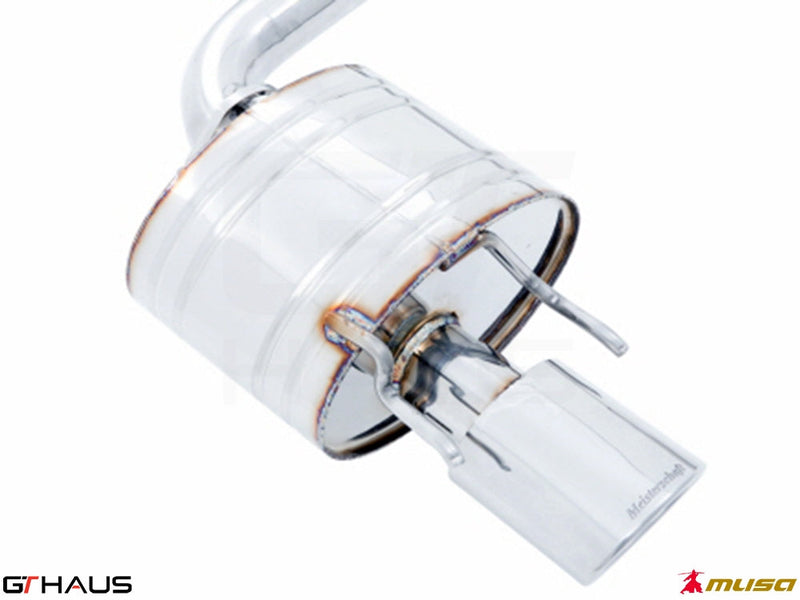 Premium exhaust system for Lexus IS 250/350/350 F-Sport (AWD) 2014+, featuring high-quality stainless steel construction.
