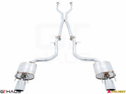 Premium performance exhaust system for Lexus IS 250/350/350 F-Sport AWD, enhancing sound and efficiency.