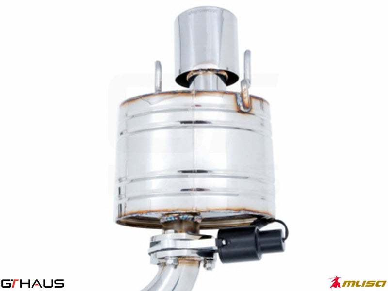 Premium exhaust system for Lexus IS 250/350/350F-sport (RWD) 2014+, featuring stainless steel construction and electronic valve control.