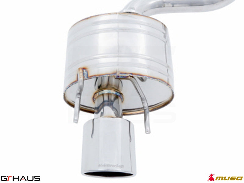 Premium exhaust system for Lexus IS 250/350/350F-sport (RWD) featuring stainless steel construction and precision design.