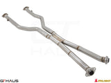 Cat-back LSR pipe for Lexus IS500 (V8) 2021+, featuring high-quality stainless steel construction for enhanced performance.