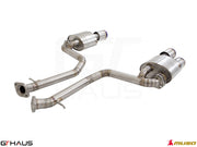 Premium performance exhaust system for Lexus IS500 V8 (2021+), featuring stainless steel construction and enhanced sound.