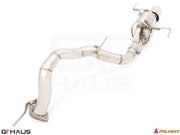 Premium performance exhaust system for Lexus LX600 2022+, featuring stainless steel construction and electronic valve control.