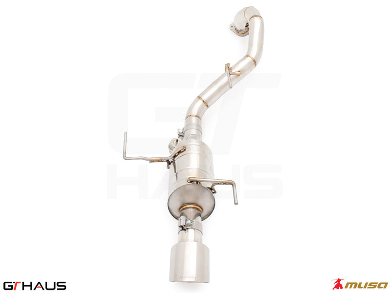 Premium performance exhaust system for Lexus LX600 (2022+) featuring stainless steel construction and advanced design.