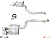 Premium performance exhaust system for Lexus RC 350/350F-Sport (RWD) 2014+, featuring stainless steel construction and electronic valve control.