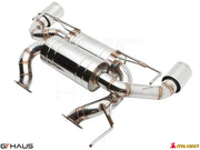 Premium performance exhaust system for Nissan 370Z Nismo Edition, featuring stainless steel construction and advanced design.