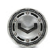 Vossen Billet Modular Cap - Small - Brushed w/ Grey Insert