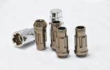 Wheel Mate Monster Locking Lug Nut Set of 4 - Red 14x1.50
