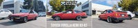 Megan Racing Toyota Corolla 83-87 RWD AE86 Track Series (True Coilover Rear Conversion) - MR-CDK-AE86-TS-V2