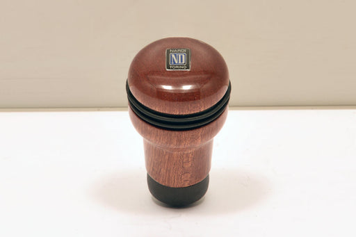 Nardi Evolution Shift Knob — Italian leather/wood, universal thread