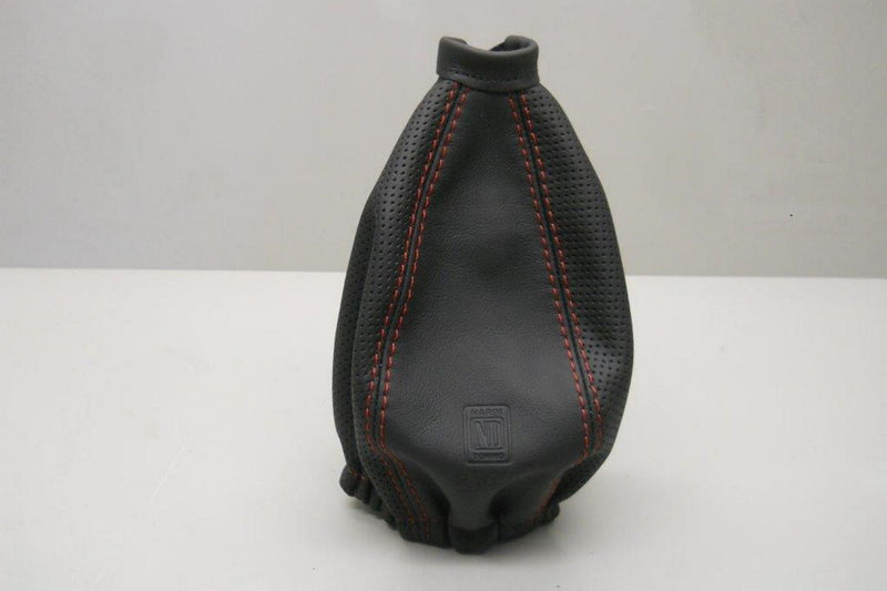 Nardi Gaiter Shift Boot Shift Knob — Italian leather/wood, universal thread