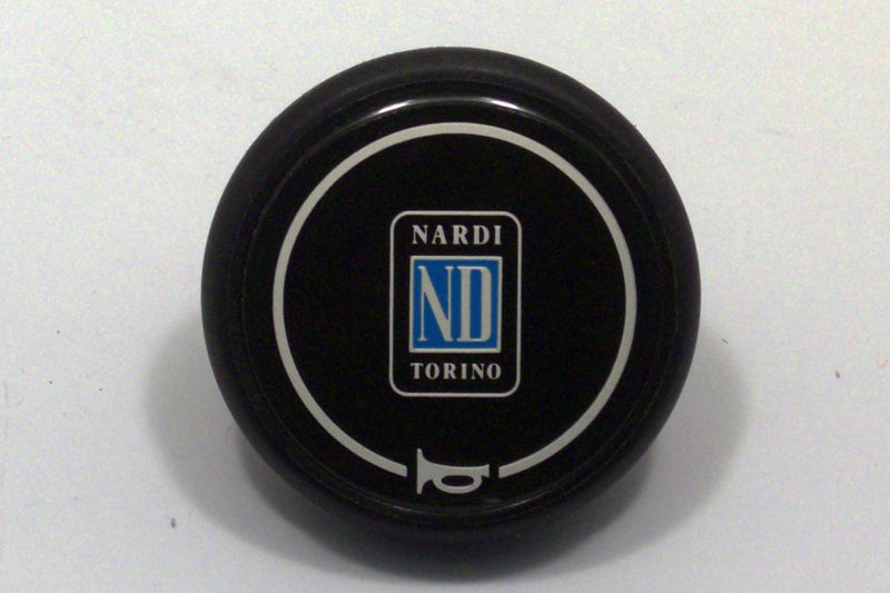 Nardi Horn Button Dual Contact No Emblem — authentic Italian replacement