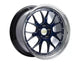 BBS LM 20x11 5x112 ET24 Navy Blue / Diamond Cut Lip Wheel 82mm PFS/Clip Required