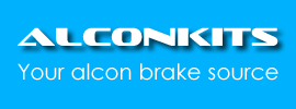 Alcon 44.5/44.5 Loaded Iron Caliper - Left Hand