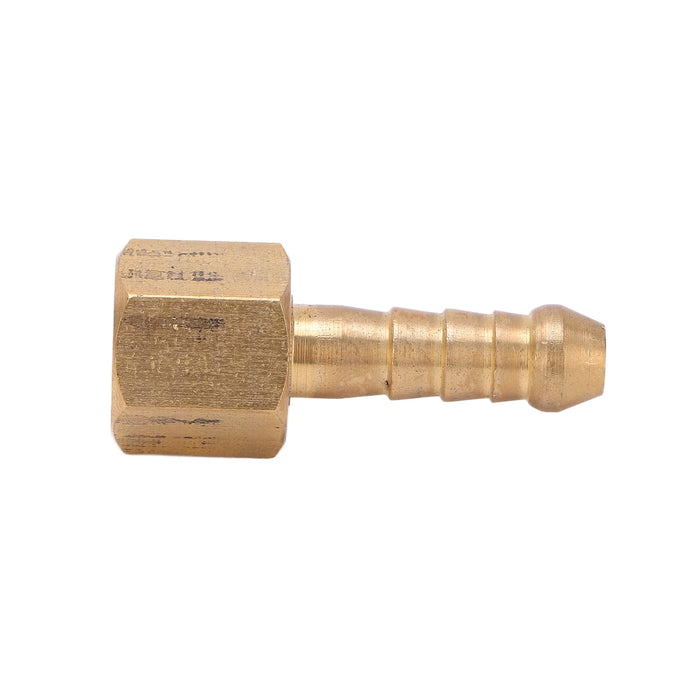 Turbosmart 8mm / 5/16in Hose End to -6AN ORB Male Straight - Clear