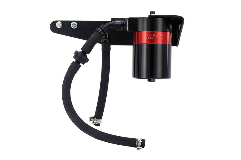 HPS Oil Catch Can - 2018-2022 Honda Accord 2.0L Turbo - Black (OCC-001)