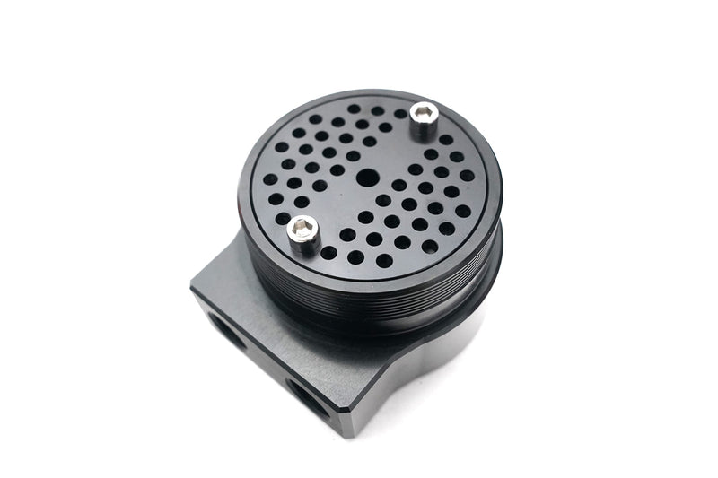 HPS Oil Catch Can - 2018-2022 Honda Accord 2.0L Turbo - Black (OCC-001)