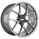 BBS FI-R 19x9.5 5x120 ET22 CB72.5 Diamond Silver Wheel -82mm PFS/Clip Req