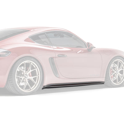 Porsche 718 Prepreg Side Skirts