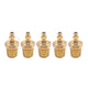 Turbosmart 6mm / 1/4in Hose End to -6AN ORB Male Straight - Clear