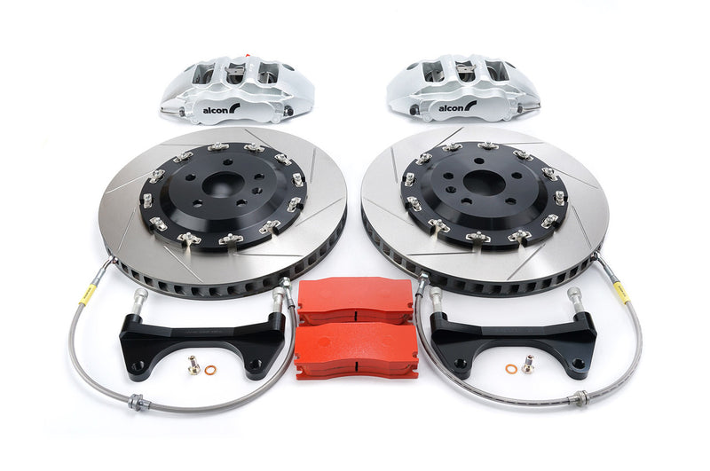 Alcon Pro-System Porsche 981 Cayman GT4 Front Rotor Assemblies - Pair