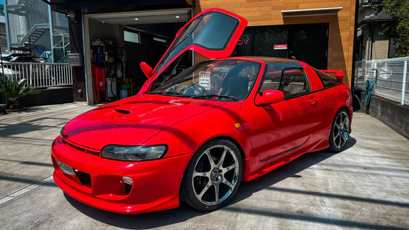 Quest Power by LEXON - Side Skirts (FRP) - Toyota Sera (1990-1995) ** SPECIAL ORDER **