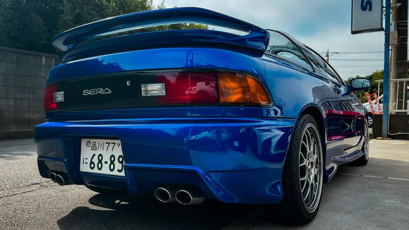 Quest Power by LEXON - Rear Bumper (FRP) - Toyota Sera (1990-1995) ** SPECIAL ORDER **