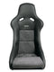 Recaro Pole Position N.G. Seat - Black Leather/Grey Suede