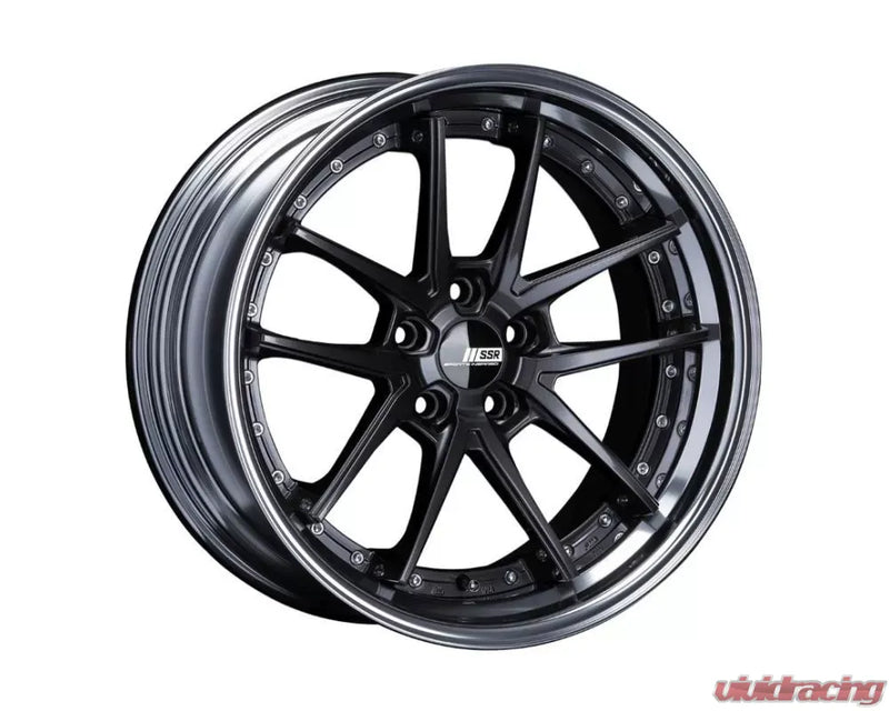 SSR Reiner Type-10 5x114.3 20x8.5 Offset 38 Dark Gunmetal
