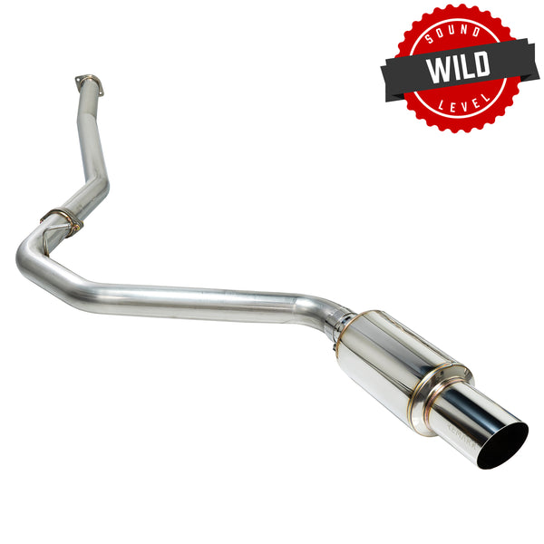 Remark 15-21 Subaru WRX/STI (VA) R1 Spec Single-Exit Stainless Catback Exhaust (Resonated)