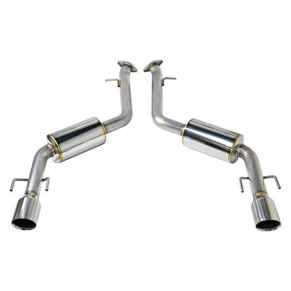 REMARK 2021+ Lexus IS300/ IS350 Axleback Exhaust - Stainless Double Wall Tip (Muffler Version)