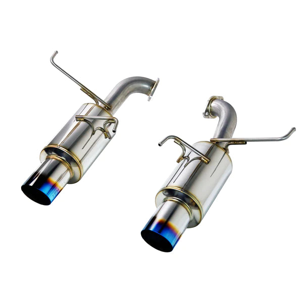 REMARK 2022+ Subaru WRX VB Axleback Exhaust - Dual R1 Spec Burnt Stainless