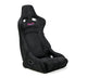 NRG Prisma Lab Reclinable Bucket Racing Seat - Pair (Black Vegan Suede)
