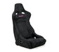 NRG Prisma Lab reclining bucket seat in satin or microfiber finish Black