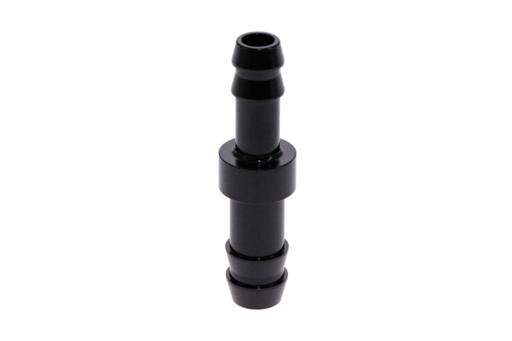 Turbosmart 6mm / 1/4in Hose End to -6AN ORB Male Straight - Black