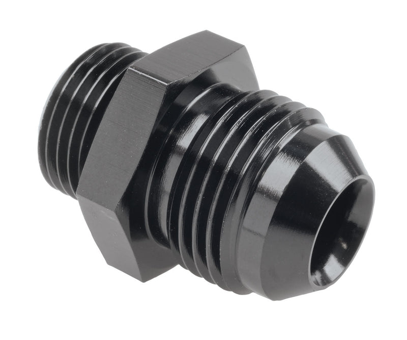 Turbosmart -4AN Flare to -4AN ORB Male Straight - Black