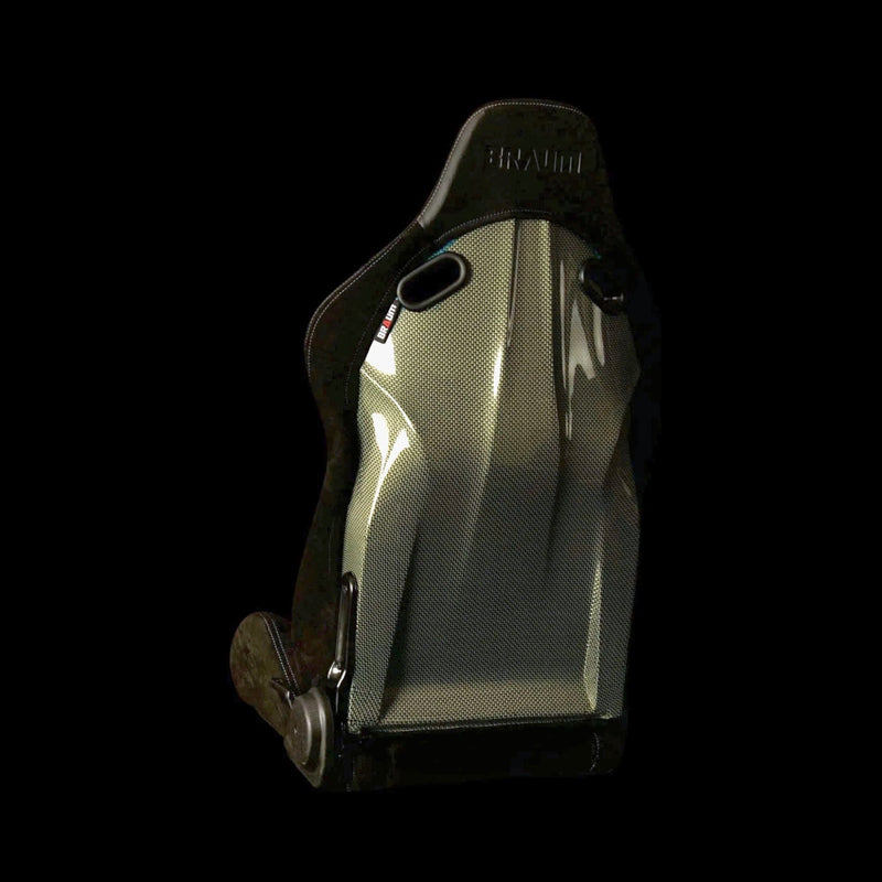BRAUM Falcon-S Series Reclining FRP Composite Seats - dimensions and reference diagram