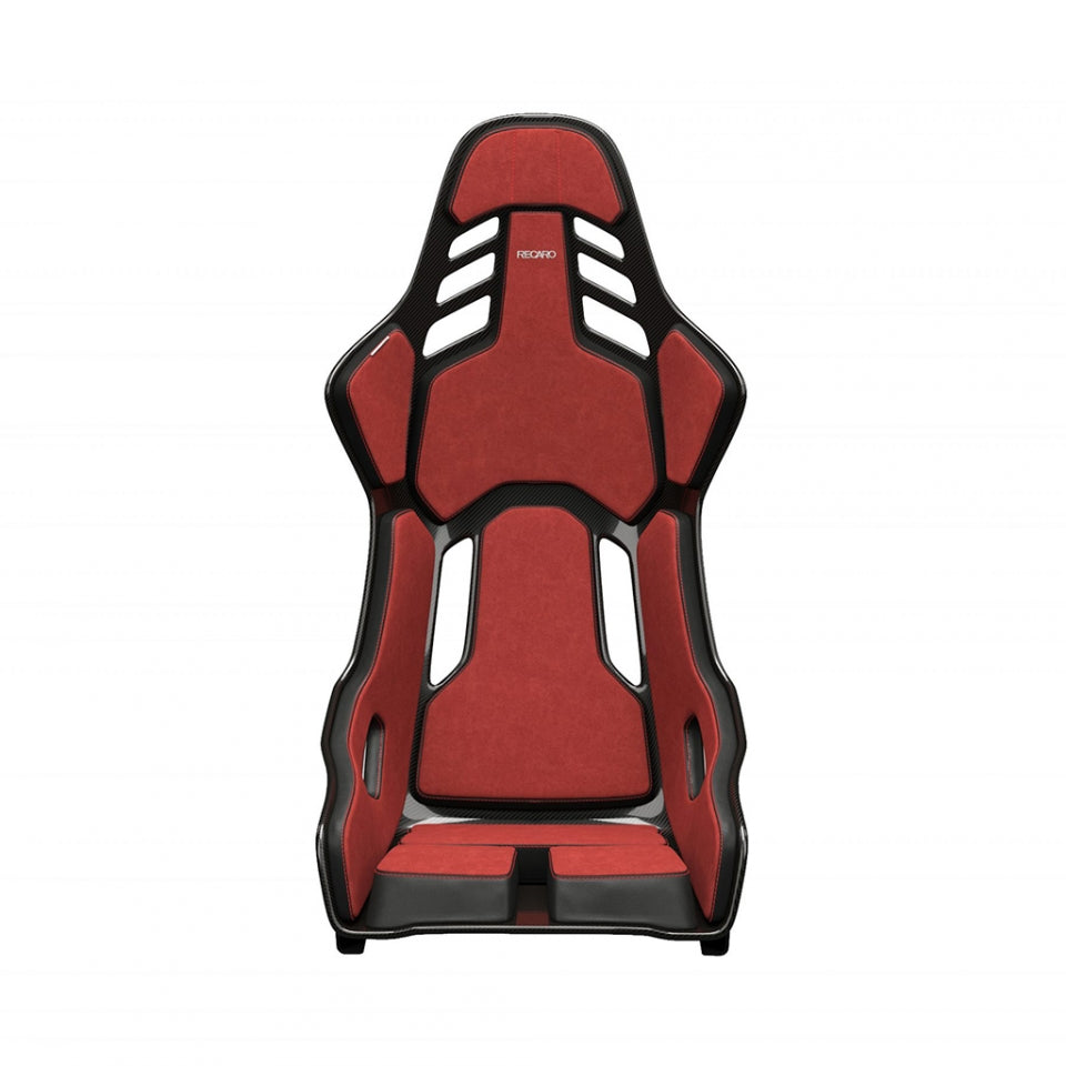 Recaro Podium Pad Kit Medium / Left Seat - Alcantara Blk / Leather Red