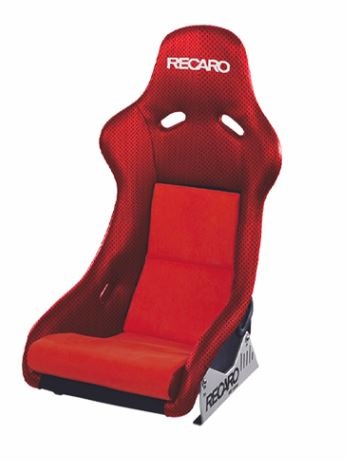 Recaro Pole Position N.G. Seat - Jersey Red/Red Suede