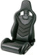 Recaro Sportster GT w/Sub-Hole Passenger Seat - Black Leather/Carbon Weave