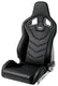 Recaro Sportster GT w/Sub-Hole Driver Seat - Black Nardo/Black Nardo