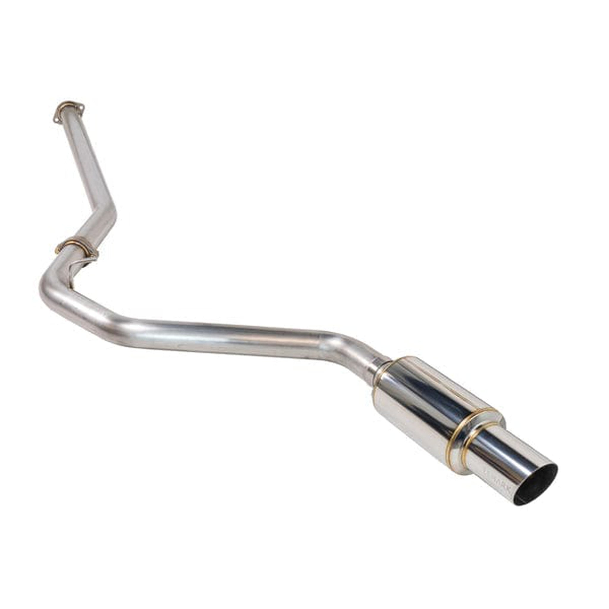 Remark 22+ Subaru WRX (VB) R1 Spec Single-Exit Stainless Catback Exhaust (Resonated)