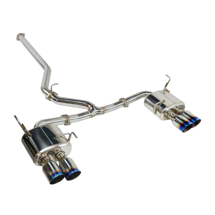 Remark 22+ Subaru WRX (VB) Sports Touring Spec - 4in. SS Quad Tips (Non-Resonated)