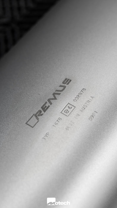 Remus 24+ Mini Cooper S (F66) Sport Exhaust Centered