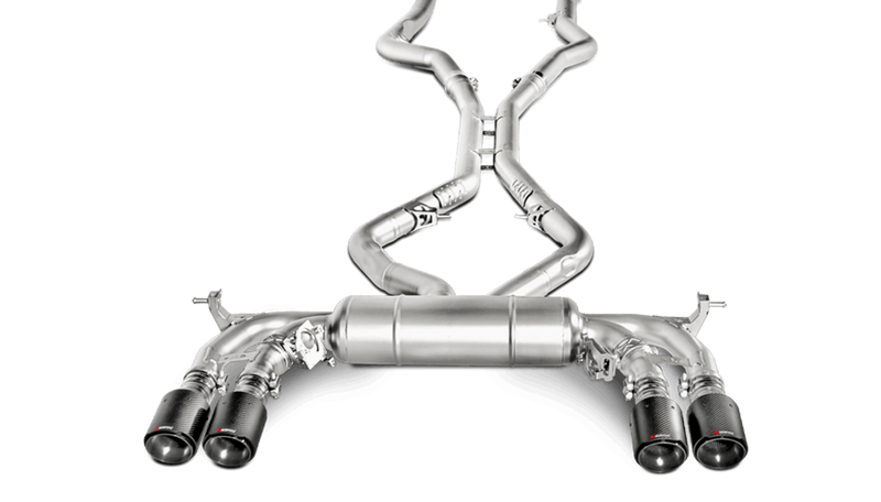 Akrapovic 15-17 BMW X5M (F85) Evolution Line Replacement Muffler (For S-BM/T/1)